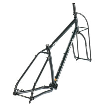 Jones - Steel Plus LWB Diamond Frameset / Truss Fork - black
