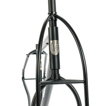 Jones - Steel Plus LWB Diamond Frameset / Truss Fork - black