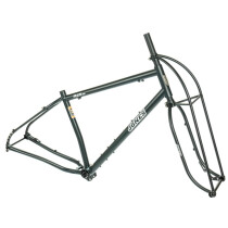 Jones - Steel Plus LWB Diamond Frameset / Truss Fork - black