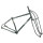 Jones - Steel Plus LWB Diamond Frameset / Truss Fork - black