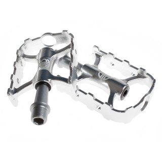 BLB - Classic City Pedals silver polished