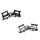Genetic - Track Pro SB Superlight Bahnpedale silber/schwarz