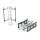 MKS - Sylvan Stream Pedals silver