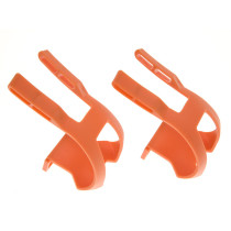 BLB - Plastic Toe Clips white M