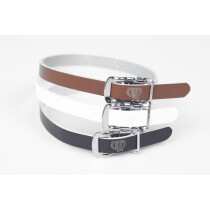 BLB - Single Leather Straps Pedalriemen dunkelbraun