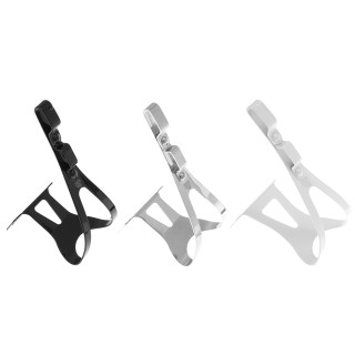 BLB - Steel Toe Clips - Single Bridge/Double Gate black L