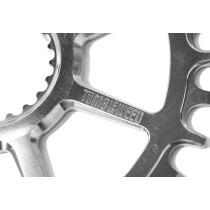 Wagon Wheel Chainring 32 tooth + 3mm Offset - 304 Stainless (silber)