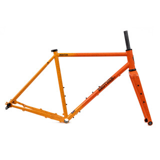 Brother Cycles - The Mehteh Frameset - Tequila Sunrise