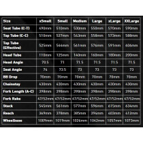 Brother Cycles - The Mehteh Frameset - Tequila Sunrise