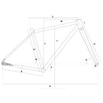 Veloci Cycle - Jimmy V2.1 Gravel Adventure Frameset - Soft Taupe