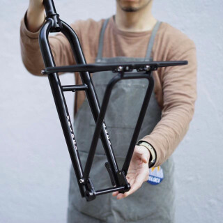 Veloci Cycles - No.08 Pick-Up CR-MO Steel Fork - black