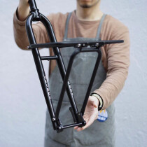 Veloci Cycles - No.08 Pick-Up CR-MO Steel Fork - black