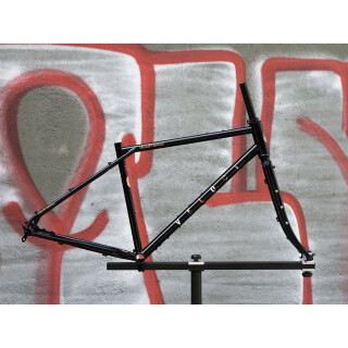 Veloci Cycle - Roadmance Frameset with Steel Fork - Gloss Black