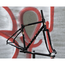 Veloci Cycle - Roadmance Frameset with Steel Fork - Gloss Black