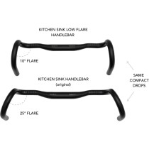 Redshift - Kitchen Sink Drop Bar Handlebar 31.8 mm -...