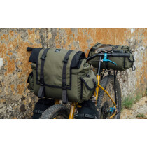 Wizard Works - Badjelly Bar + Saddle Bag Lenker- und Satteltasche - Large 19 Liter Splatter