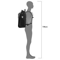 Ortlieb - Vario Plus QL2.2 Backpack and Pannier 26 Liters - black