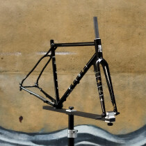 Veloci Cycle - K.O.G. King of Gravel Frameset - Gloss Black