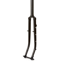 Brother Cycles - Kepler Steel Fork Black 1 1/8"