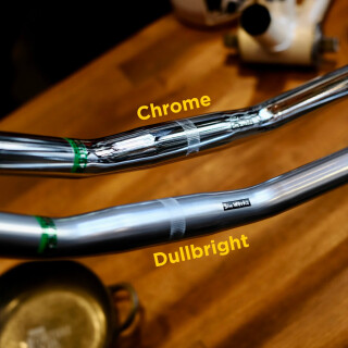 SimWorks - Getaround CrMo Bar Lenker Silber (dullbright)- 25,4 mm