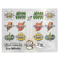 SimWorks - Getaround CrMo Bar Lenker Silber (dullbright)- 25,4 mm