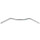 SimWorks - Getaround CrMo Bar Lenker Silber (dullbright)- 25,4 mm