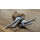 Gevenalle - GC "Gran Compe"  Vintage Edition Shifter Schalt- /Bremshebel Dia Compe Road Friction - 2x/3x silber / braune Hoods