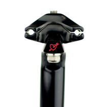 SimWorks - Beatnik Seatpost - 27,2 mm silver 300 mm