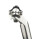 SimWorks - Beatnik Seatpost - 27,2 mm silver 300 mm