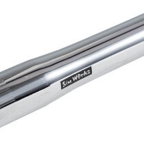 SimWorks - Little Nick Bar CrMo Lenker - 25,4 mm silber poliert (chrome plated)