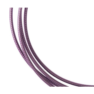 SimWorks - Edelstahl-Außenhülle CRISPER für Bremszug – 3 m Clear Purple