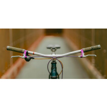 SimWorks - Edelstahl-Außenhülle CRISPER für Bremszug – 3 m Clear Purple