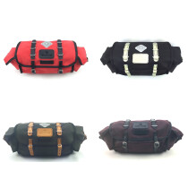 Carradice - Originals Barley Saddlebag - 9 L field green (darkbrown straps)