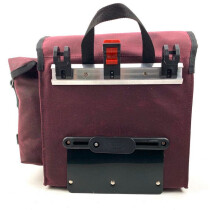 Carradice - Originals Kendal Panniers Gepäcktaschen - Paar field green (dunkelbraune straps)