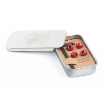 Forager - Cable Cherries - 4 pieces red
