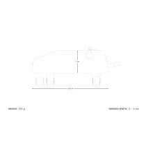 Apidura - ExpeditionTop Tube Pack 2026 - 0,6 liters