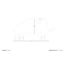 Apidura - ExpeditionTop Tube Pack 2026 - 1 liters