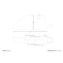 Apidura - Expedition Bolt-On Top Tube Pack 2026 - 1 liters