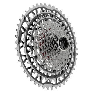 SRAM - Force XPLR XG-1371 E1 Kassette 10-46 Zähne, XDR-Body, silber - 13-fach