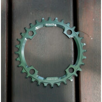 Veloci Cycles - ROLLCii 1-fach-Kettenblatt für BCD 104 (4-Loch)