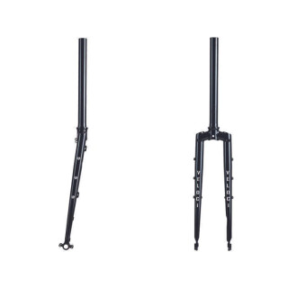 Veloci Cycle - No.02 CrMo Stahlgabel - schwarz