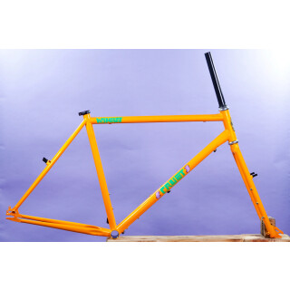 Crust Bikes - Wombat Rahmenset - Metallic Tangerine