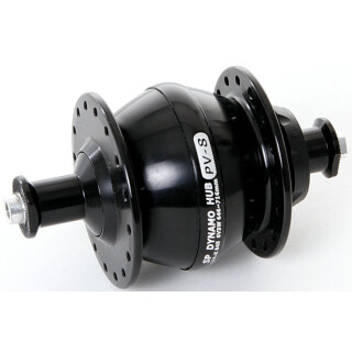 Shutter Precision - PV-8 Nabendynamo für Felgenbremse schwarz 32 Loch