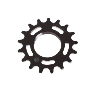 BLB - Track Sprocket - silver & black black 12  teeth