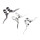BLB - Crosstop Lever Set - 31,8 mm white // SALE