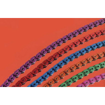 Gusset - Slink Halflink Kette - 1/8" rot