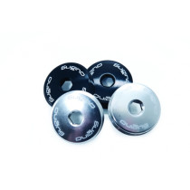 Sugino - Alloy Dust Caps + Axle Bolts