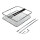 BLB - Take Away Tray Korb silber