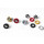 Goldsprint - Alloy Cup Crank Bolts black