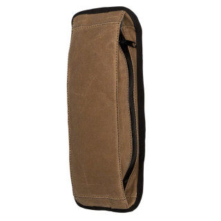 Mission Workshop - Arkiv Modular System - Vertical Zippered Pocket Waxed Canvas - Brown